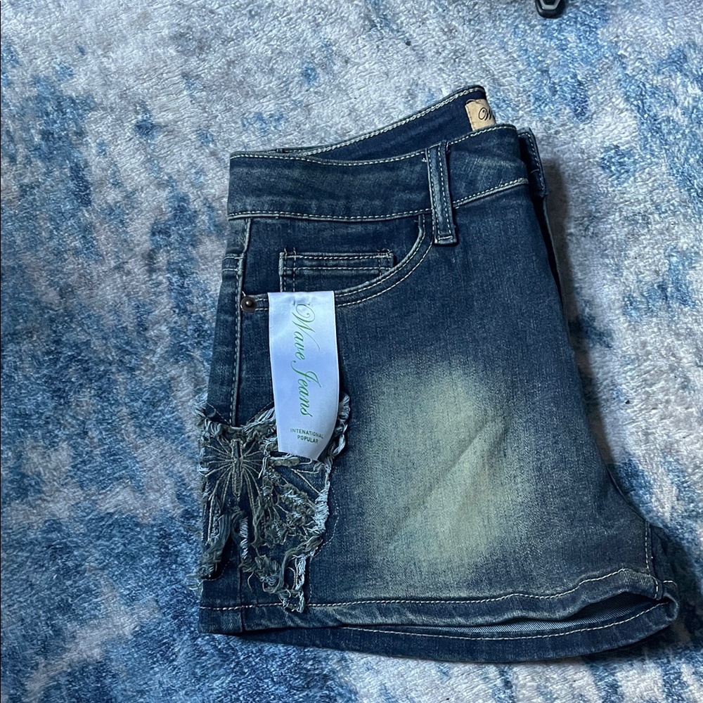 Blue Jean Shorts